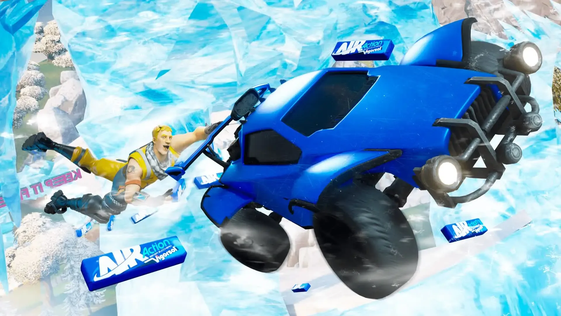 Vigorsol Air Action: Ice-Themed Racing Experience